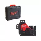 Линеен лазерен нивелир MILWAUKEE M12 3PL-0C, 3 лазерни линии, точност 3mm/10m, 38м, автоматично - small