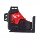 Линеен лазерен нивелир MILWAUKEE M12 3PL-0C, 3 лазерни линии, точност 3mm/10m, 38м, автоматично - small, 190973