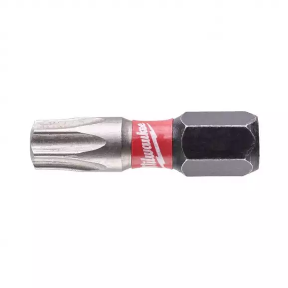 Накрайник MILWAUKEE Shockwave Impact Duty TORX 40x25мм, E6.3, 1/4