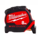 Ролетка пластмасов корпус MILWAUKEE Premium 8м x 33мм, гумирана - small