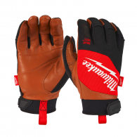 Ръкавици MILWAUKEE Hybrid 10, с пет пръста, изкуствена кожа и полиестер