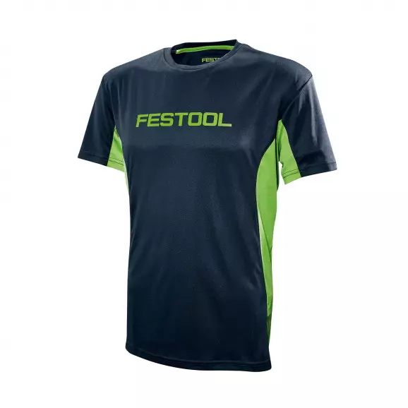 Тениска с къс ръкав FESTOOL FUN-FT1 L, синя