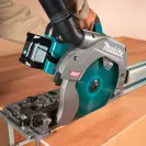 Акумулаторен циркулярен трион MAKITA HS009GZ, 40V, 2.0-8.0Ah, Li-Ion, ф235мм, безчетков - small, 194792