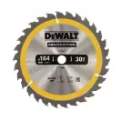 Диск с твърдосплавни пластини DEWALT Construction 184/2.6/30 Z=16, за дървесина - small