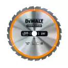 Диск с твърдосплавни пластини DEWALT Construction 305/3.0/30 Z=24, за дървесина - small