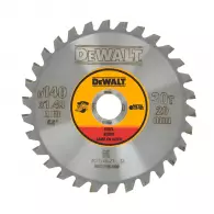 Диск с твърдосплавни пластини DEWALT Steel 140/1.49/20 Z=30, за стомана 
