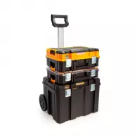 Куфар за инструменти DEWALT TSTAK комплект, 708x512x333, полипропилен, черен