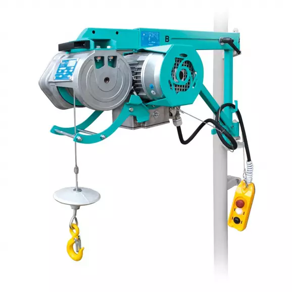 Лебедка подемна електрическа IMER TR VK 200 NEO, 1100W, 200кг, 51м/4.0мм - въже