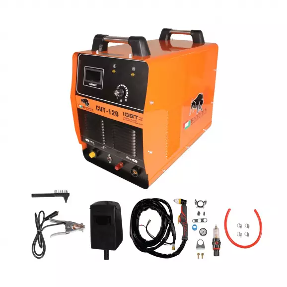 Апарат за плазмено рязане инверторен BISONTE CUT-120, 20-120A, 400V, 1-45mm