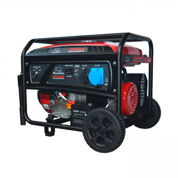 Генератор BISONTE SK5500E, 5.5kW, 230V, бензинов, монофазен, ел.стартер