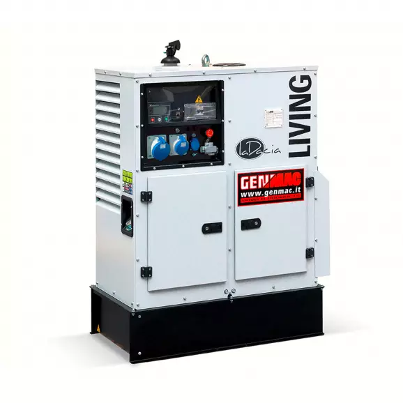 Генератор GENMAC Living G15000KS, 11.9kW, 230/400V, дизелов, трифазен