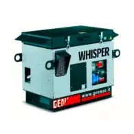 Генератор GENMAC Whisper RG10100KS, 17.5kW, 230V, бензинов, монофазен