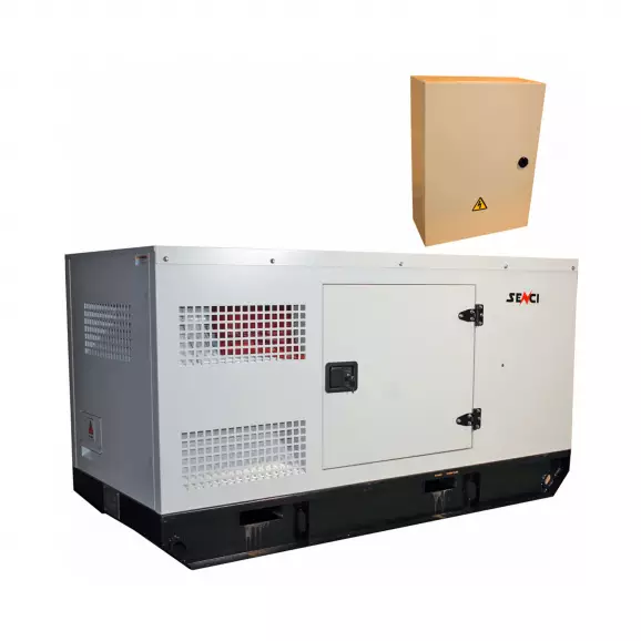 Генератор SENCI SCDE 125YCS, 100kW, 400/230V, дизелов, трифазен, ATS, AVR + табло