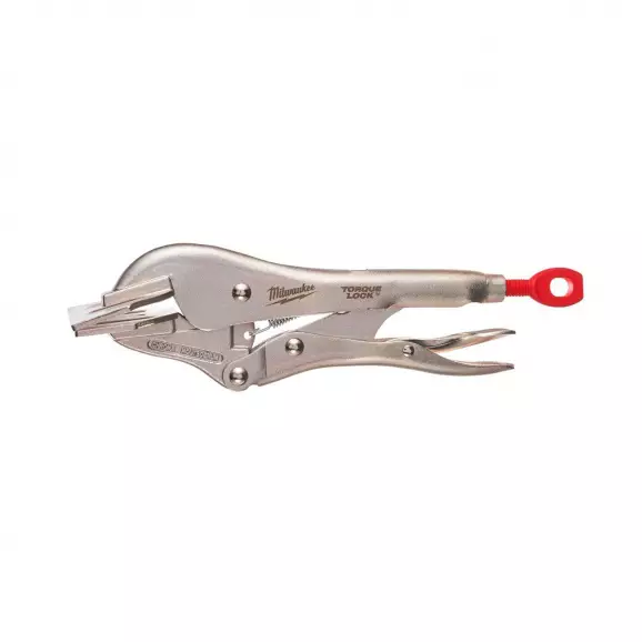 Клещи чираци MILWAUKEE Torque Lock 0-42/200мм, Cr-Mo, хромирани, дръжки без покритие