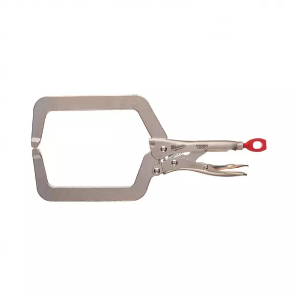 Клещи чираци за заварки MILWAUKEE Torque Lock 0-170/480мм, 2-челюсти, хромирани, дръжки без покритие