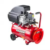 Компресор RAIDER RD-AC12, 24l, 8bar, 110 l/min, 1.5kW, 2.0hp, 230V