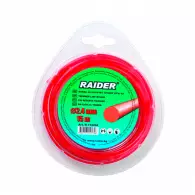 Корда RAIDER ф2.4мм/15м, кръгла, дължина 15м, червена