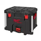 Куфар за инструменти MILWAUKEE Packout XL Tool Box, с една тава, полипропилен, черен/червен - small