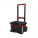 Куфар за инструменти на колела MILWAUKEE Packout Trolley Box, 560x410x480мм, полипропилен, черен/червен - small