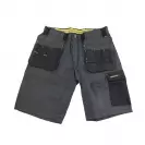 Работен панталон STANLEY Lincoln Shorts Grey/Black 32, сив - small