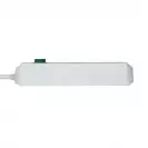 Разклонител BRENNENSTUHL Eco-Line White 3гнезда/1.5м с ключ, с кабел 1.5м, бял - small, 196786