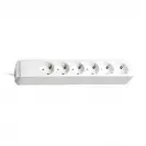 Разклонител BRENNENSTUHL Eco-Line White 6гнезда/1.5м, с кабел 1.5м, бял - small