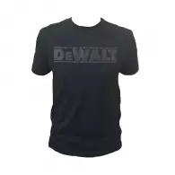 Тениска с къс ръкав DEWALT Oxside Tee Black L, черна