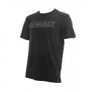 Тениска с къс ръкав DEWALT Oxside Tee Black L, черна - small, 196578