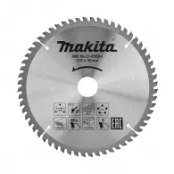 Диск с твърдосплавни пластини MAKITA 210/2.4/30 Z=60, за рязане на алуминий, дървесина и PVC