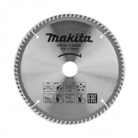 Диск с твърдосплавни пластини MAKITA 216/2.4/30 Z=80, за рязане на алуминий, дървесина и PVC