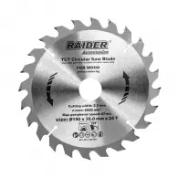 Диск с твърдосплавни пластини RAIDER 190/2.2/30 Z=24, за дървесина