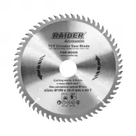 Диск с твърдосплавни пластини RAIDER 190/2.6/30 Z=60, за дървесина