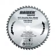 Диск с твърдосплавни пластини RAIDER 235/2.5/30 Z=48, за дървесина