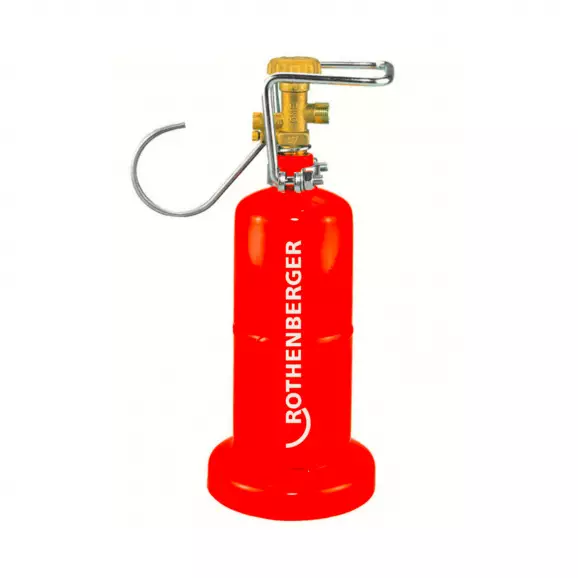 Флакон газов с пропан-бутан ROTHENBERGER 1л, 425гр, с клапан, празна, със защитна дръжка