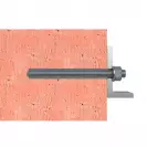 Шпилка анкерна FISCHER FIS A M20x1000mm, кл.8.8, Zn - small, 201933