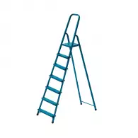 Стоманена стълба ELKOP JOR 308 7+1, 2400мм(на стълбата), едностранна, за домашна употреба, 150кг.