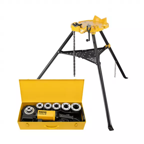 Винторезка електрическа REMS AMIGO 2 Set + Aquila 3B, 1700W, 1/2