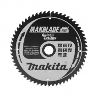 Диск с твърдосплавни пластини MAKITA MAKBLADE-Plus 260/2.3/30 Z=60, за дървесина