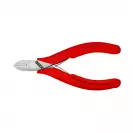Клещи резачки KNIPEX ф0.6-1.6/115мм, CrV, еднокомпонентна дръжка - small, 200659