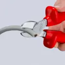 Клещи резачки KNIPEX ф2.5-4.2/200мм, CrV, еднокомпонентна дръжка, 1000V - small, 279220