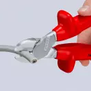 Клещи резачки KNIPEX ф3.0-4.6/250мм, CrV, еднокомпонентна дръжка, 1000V - small, 279411