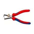 Клещи за заголване на кабели KNIPEX 0.5-10кв.мм/160мм, регулиращ винт, CS, двукомпонентна дръжка - small, 200337