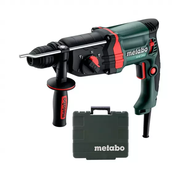 Перфоратор METABO KHE 2445 KOMBI, 800W, 0-1500об, 0-4800уд/мин, 2.4J, SDS-plus