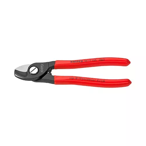Ножица за кабели KNIPEX ф15/165мм., CS, еднокомпонентна дръжка