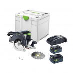 Акумулаторен циркулярен трион FESTOOL HKC 55 EBI-Plus-SCA