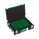 Куфар за инструменти HITACHI/HIKOKI 295x395x105мм, полипропилен, черен/зелен - small, 204063