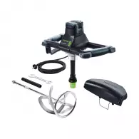 Миксер за строителни смеси FESTOOL MX 1200 RE EF HS3R, 1200W, 360-630об./мин, М14/ErgoFix, к-кт с бъркалка HS3R ф140х600мм