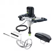Миксер за строителни смеси FESTOOL MX 1200/2 RE EF HS3R, 1200W, 150-780об./мин, М14/ErgoFix, к-кт с бъркалка HS3R ф140х600мм