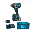 Акумулаторен гайковерт ударен MAKITA TW007GD201, 40V, 2.5Ah, Li-Ion, 1/2