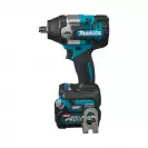 Акумулаторен гайковерт ударен MAKITA TW007GD201, 40V, 2.5Ah, Li-Ion, 1/2